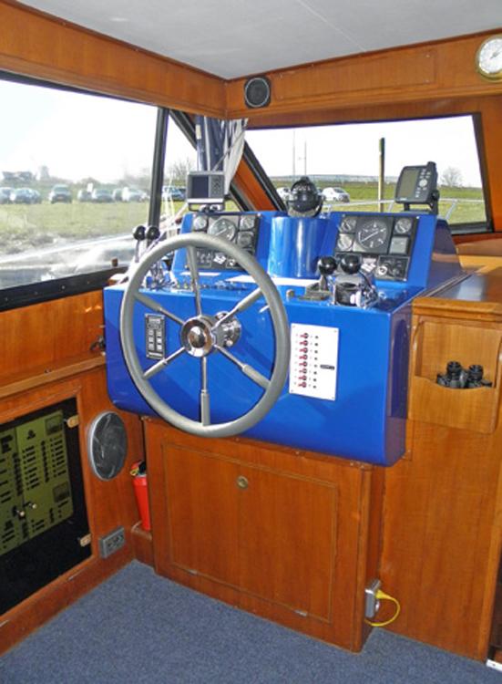 Steuerhaus, Innenausstattung